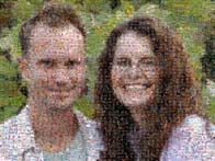 photo mosaic anniversary wedding couple marriage love boyfriend girlfriend gift wife husband fiance