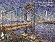 photo mosaic bridge landscape outdoors city sky ocean corporate industry business text overlay words