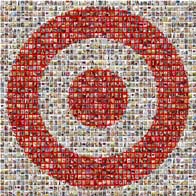 photo mosaic corporate business target logo product raised effect industry advertisement