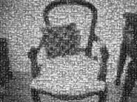 photo mosaic chair house antique black white object simple