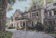photo mosaic building landscape structure outdoors school children kids youth