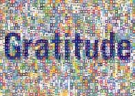 photo mosaic text gratitude words word book covers thanks letters