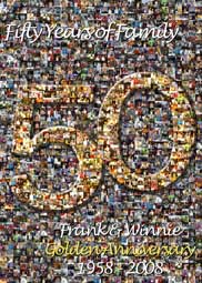 photo mosaic 50th Anniversary text shadow effects overlay relationship marriage special fifty 30 40 50 60 70