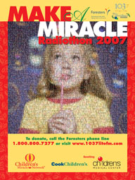 photo mosaic Children's Miracle Network portrait face child children family baby kid girl corporate advertisement ad text