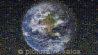 photo mosaic video animation earth world globe corporate advertising ad advertising