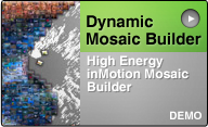 photo mosaic build animation demo
