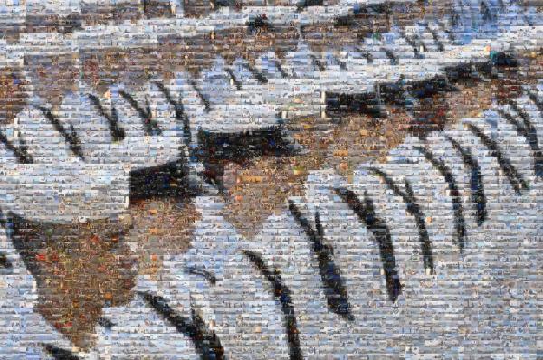 Sailors photo mosaic