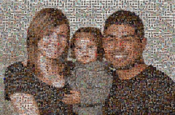 A Family Photo photo mosaic