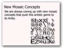 New Mosaic Concepts