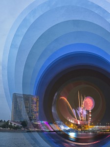 Composite photo by Fong Qi Wei from his Time is a Dimension project, capturing multiple moments in one image