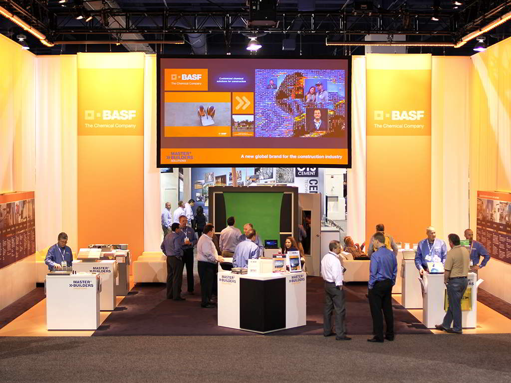 BASF World of Concrete 2014 - Real-time Interactive Photo Mosaic