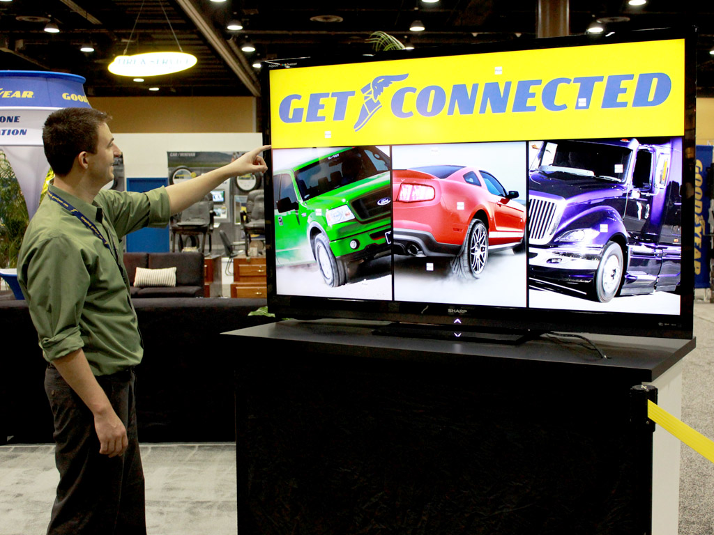 Goodyear Dealer Conference 2012 - Real-time Interactive Photo Mosaic