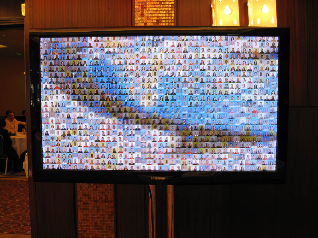 Nestle Conference - Real-time Interactive Photo Mosaic