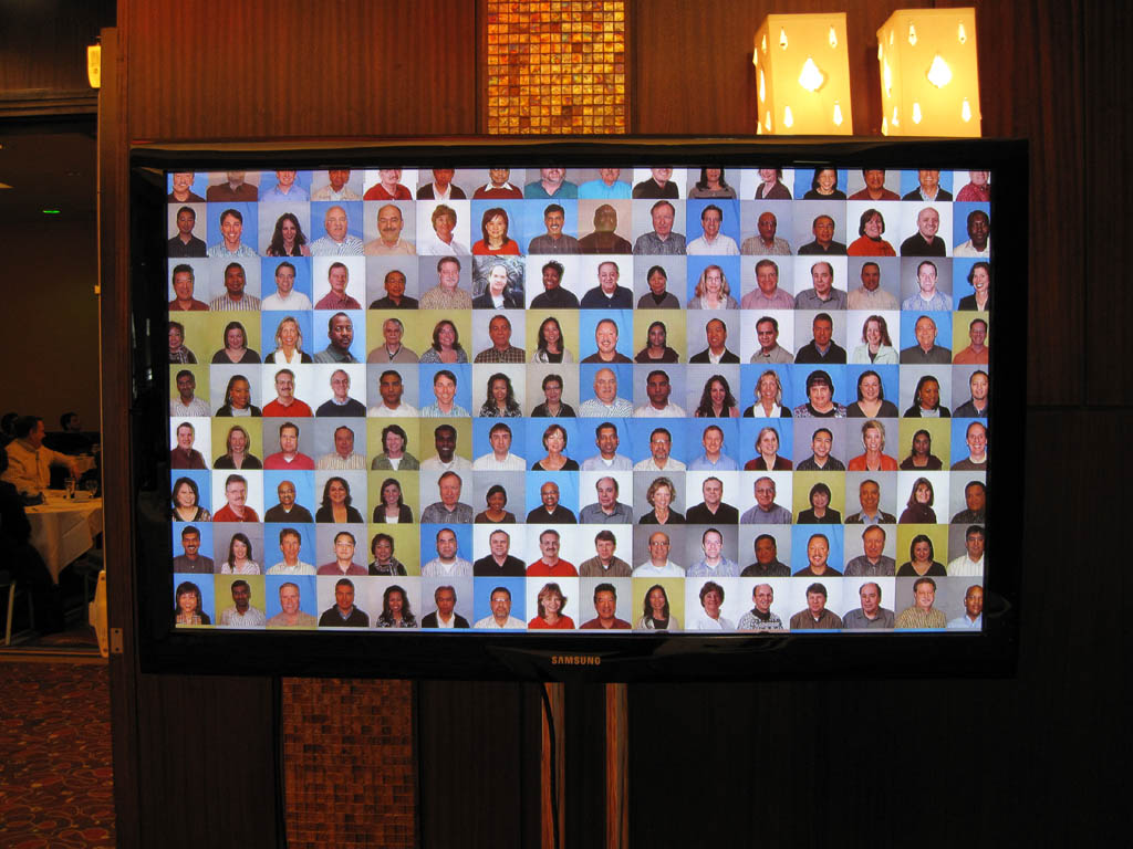 Nestle Conference - Real-time Interactive Photo Mosaic