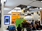Springer photo mosaic booth setup at ALA Midwinter event
