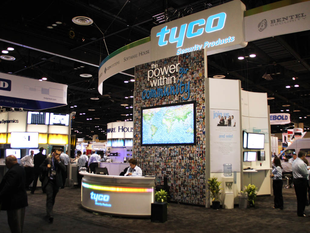 Tyco ASIS 2011 - Real-time Interactive Photo Mosaic