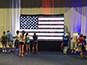 Guest having portrait captured for the Live Digital Mosaic at PoliticalFest 2016