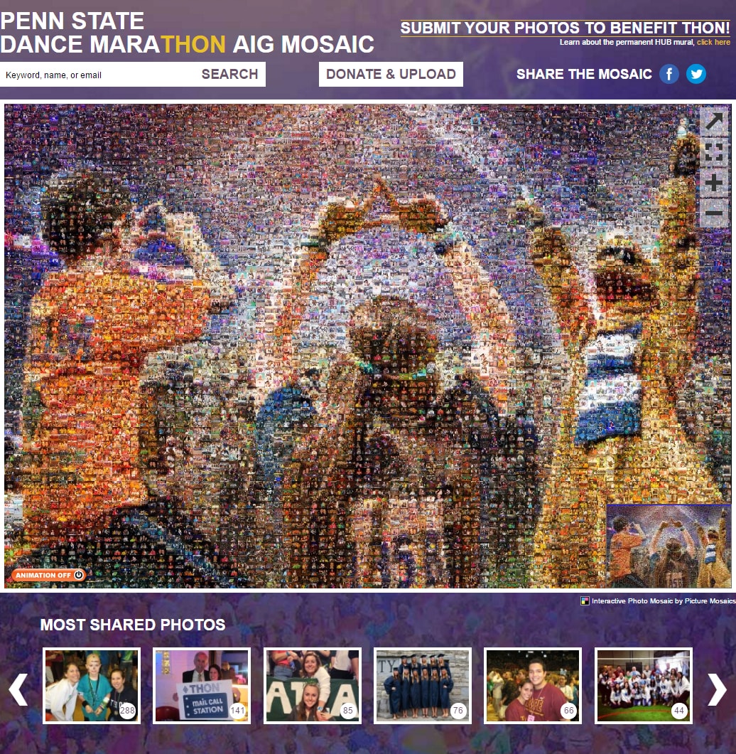 DMAIG Photo Mosaic Mural