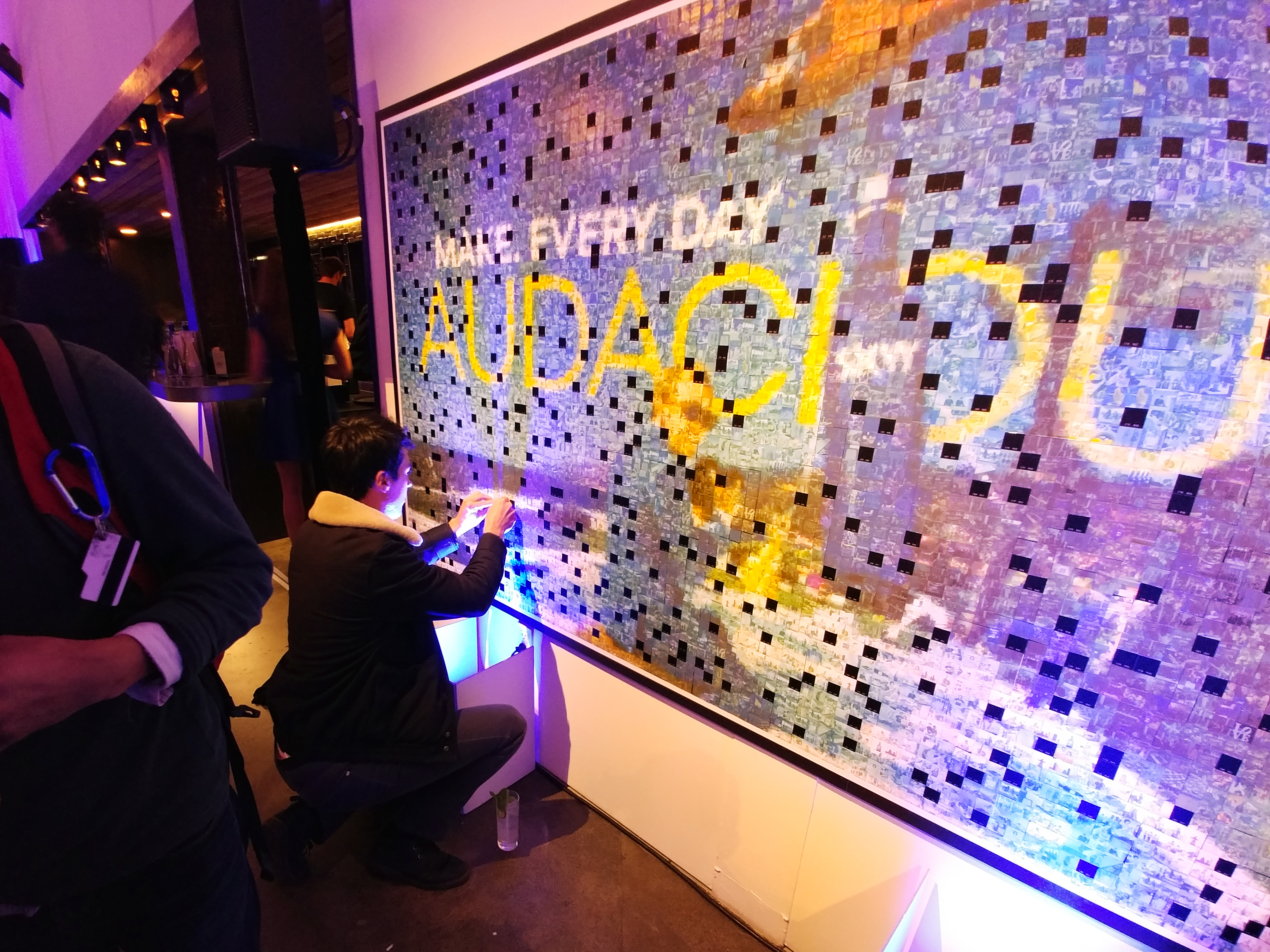 Skyy & Wired Make. Every Day Future Proof. Launch Live Print Mosaic