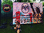 Photos appearing live on the digital mosaic screen at Bacardi's GovBall NYC event