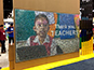 Full photo mosaic displayed at the Google booth during ISTE