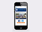 Branded Delaware First takeaway email shown on iPhone with photo placement