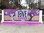 Petco Foundation’s Love Changes Everything photo mosaic wall display