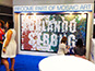 Close-up of guest portrait for the Live Print Mosaic at the ALA Annual Conference