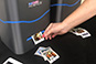 Photo printers at the Texas Longhorn Orange-White Spring Game Live Print Mosaic Event
