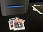 Guests interacting with the photo printers at Mercedes’ Pride Toronto booth