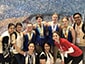 Thumbnail showing athletes celebrating in front of the mosaic at the 2019 Special Olympics World Games.