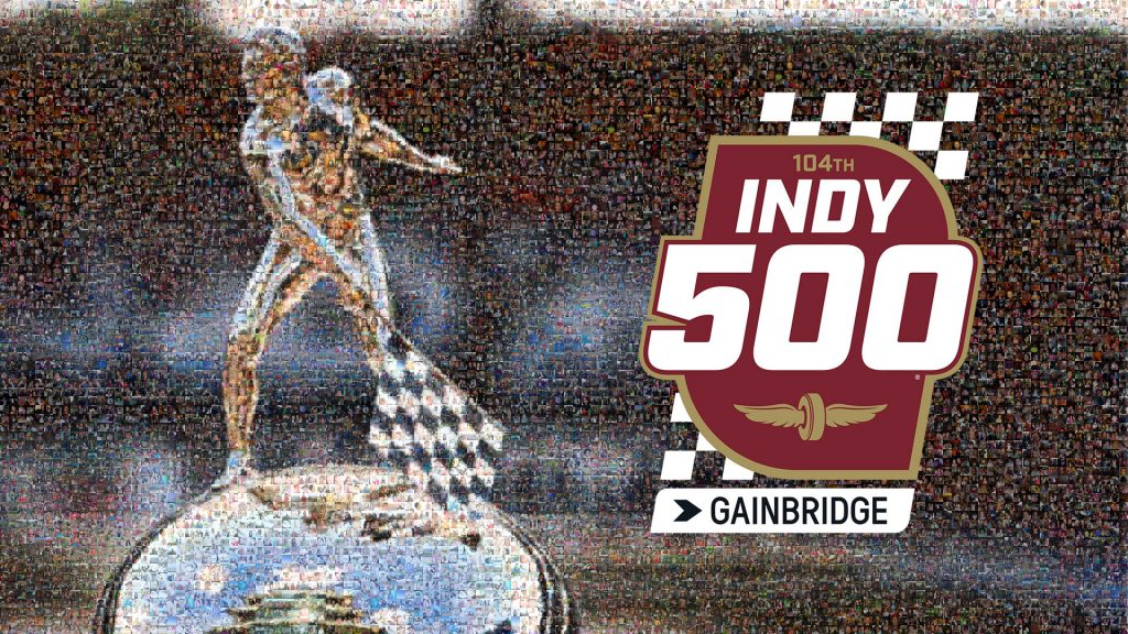 The final design of the 2020 Indy 500 Photo Mosaic.