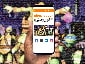 Person holding up a phone showing a digital takeaway featuring the Nickelodeon photo mosaic with social sharing options
