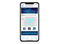 Branded SketchBot follow-up email on iPhone as personalized digital takeaway