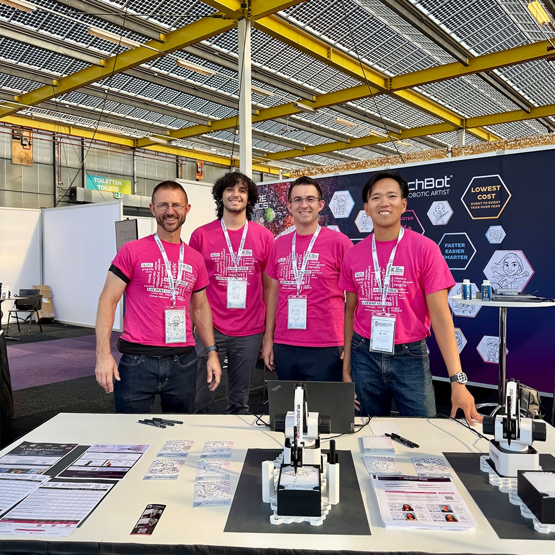 The Picture Mosaics crew at PBX Europe in Amsterdam