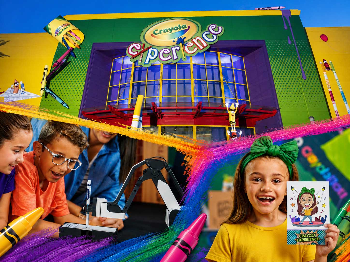 SketchBots at the Crayola Experience