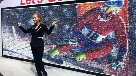 Toyota LA Auto Show Live Print Mosaic.