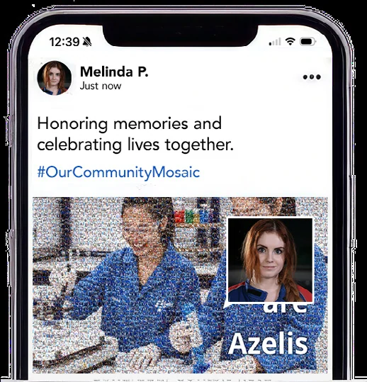 Social post with the official event hashtag.