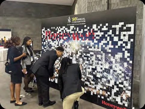 SketchBot mosaic event example.