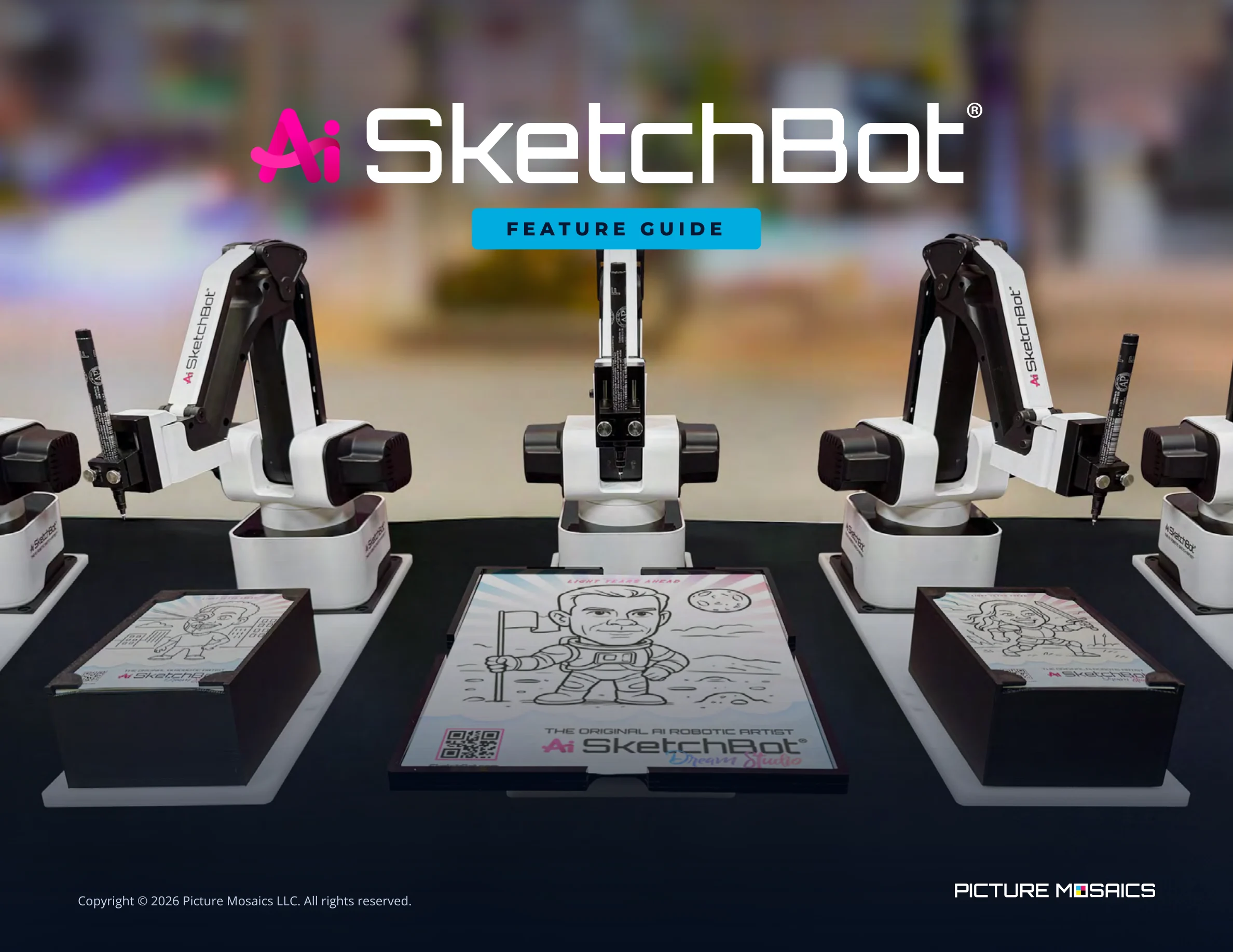 SketchBot feature guide cover.
