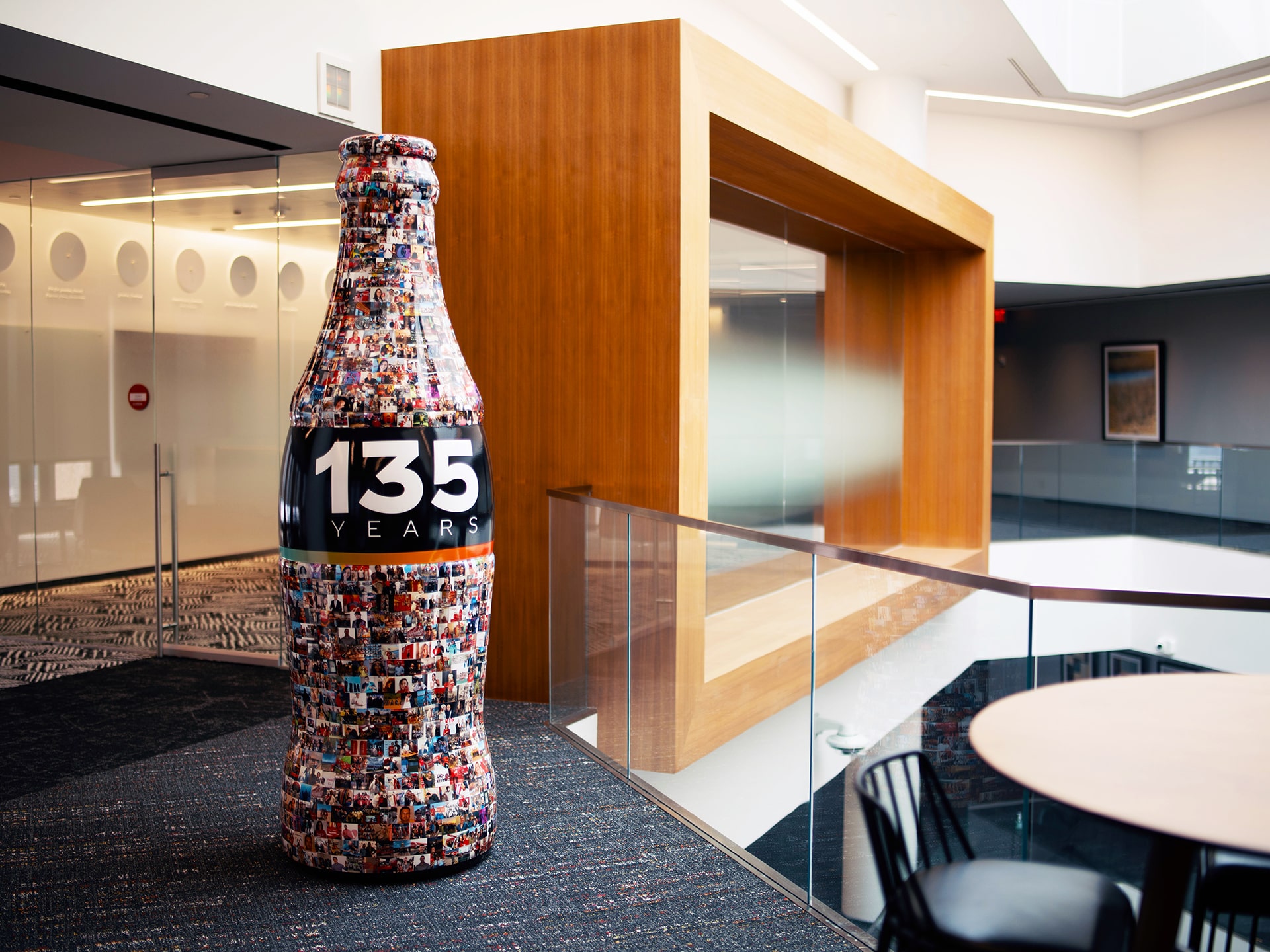 Coca-Colas 135-årsjubileum Interaktiv fotomosaik, Atlanta, GA