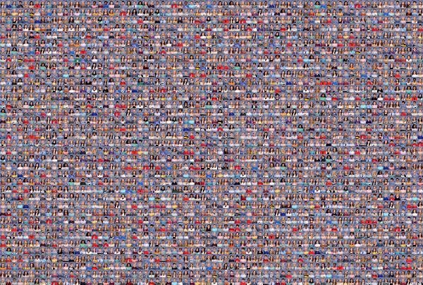 Real Madrid CF photo mosaic