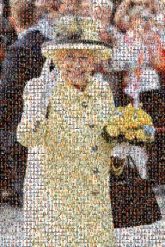 Elizabeth II United Kingdom Prince Philip Monarch Germany British royal family Queen regnant Hat Yellow Headgear Smile Coat Sun hat Blazer Fedora Costume Hat Happiness