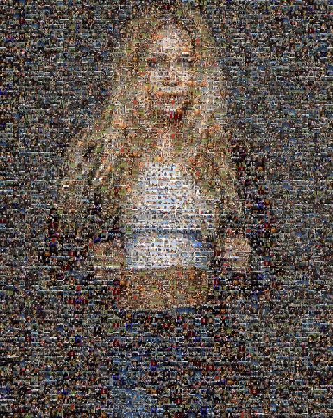 Hair M photo mosaic
