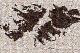 map geography falkland islands world earth black and white shapes