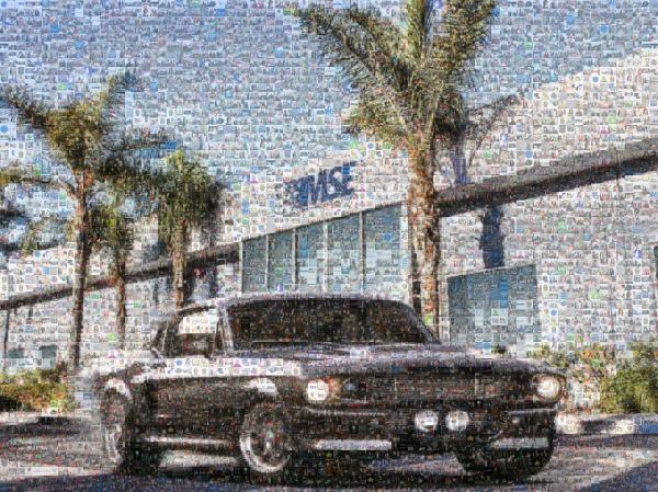 Classic Car photo mosaic