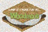 summer camps smores foods desserts letters text words graphics logos kids children fun youth community organizations