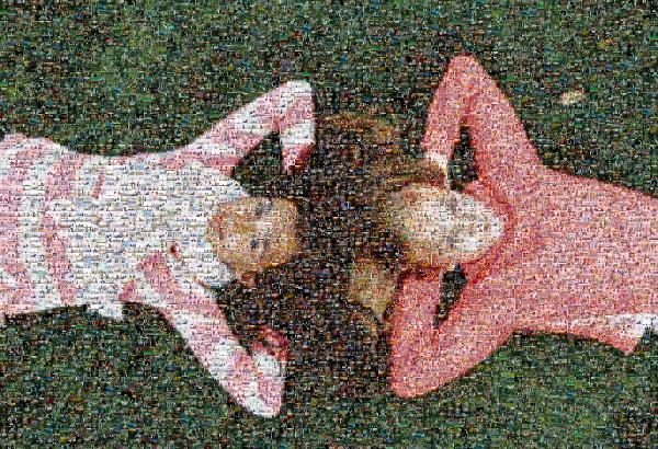 Best Friends photo mosaic