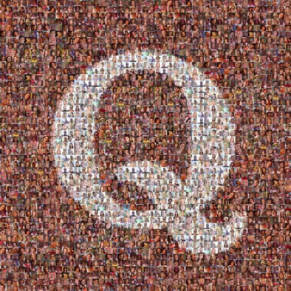 Quora Logo photo mosaic