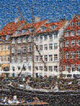Nyhavn Water transportation Waterway Boat Town Vehicle Harbor Tall ship Watercraft Canal Channel